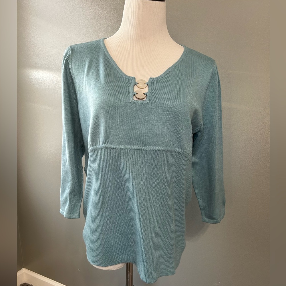 Lane Bryant three-quarter sleeve knit sweater women’s size 14/16 new with tags